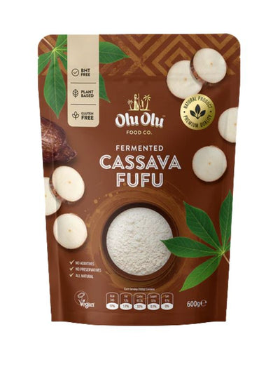 Olu Olu Cassava Fufu Flour 1.2Kg