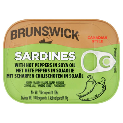 Bw Sardines Hot Pepper 106G