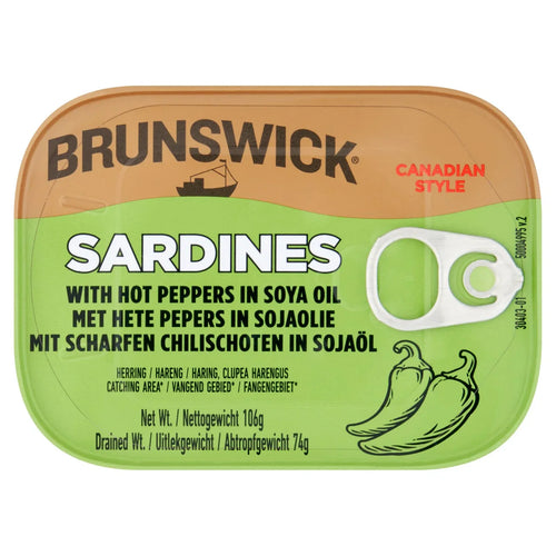 Bw Sardines Hot Pepper 106G