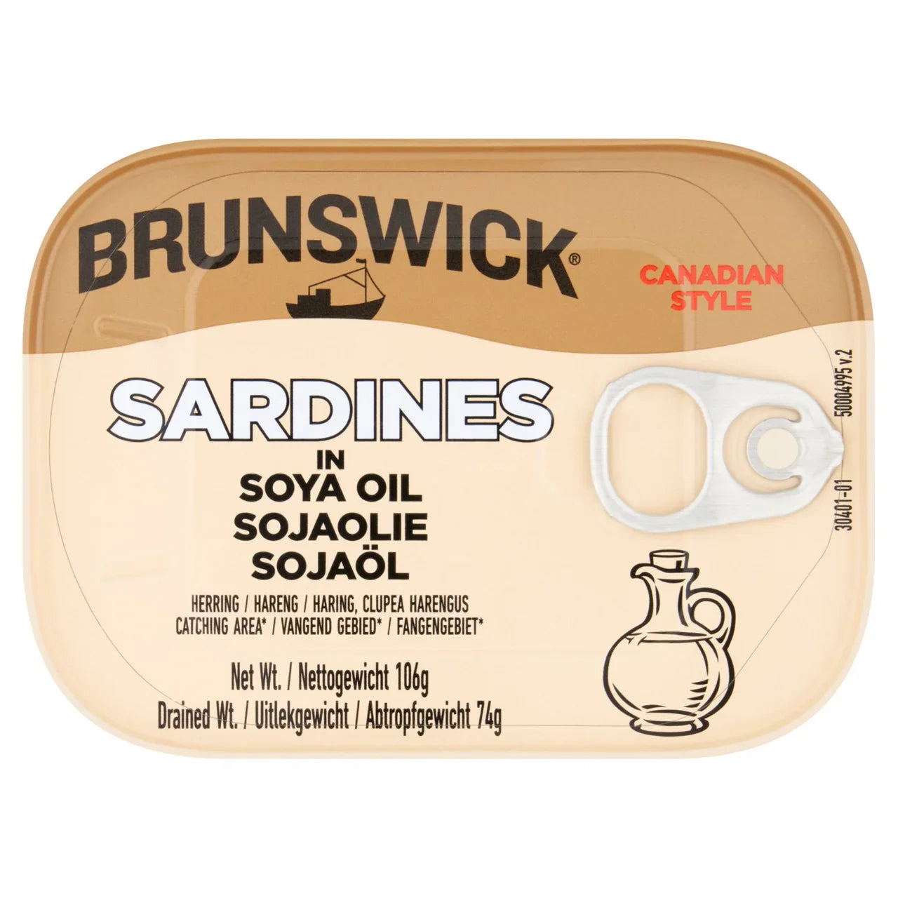 Bw Sardines Soya Oil 106G