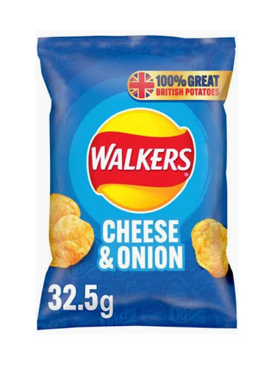 Walkers Crisps Ready Cheese Onion 25G