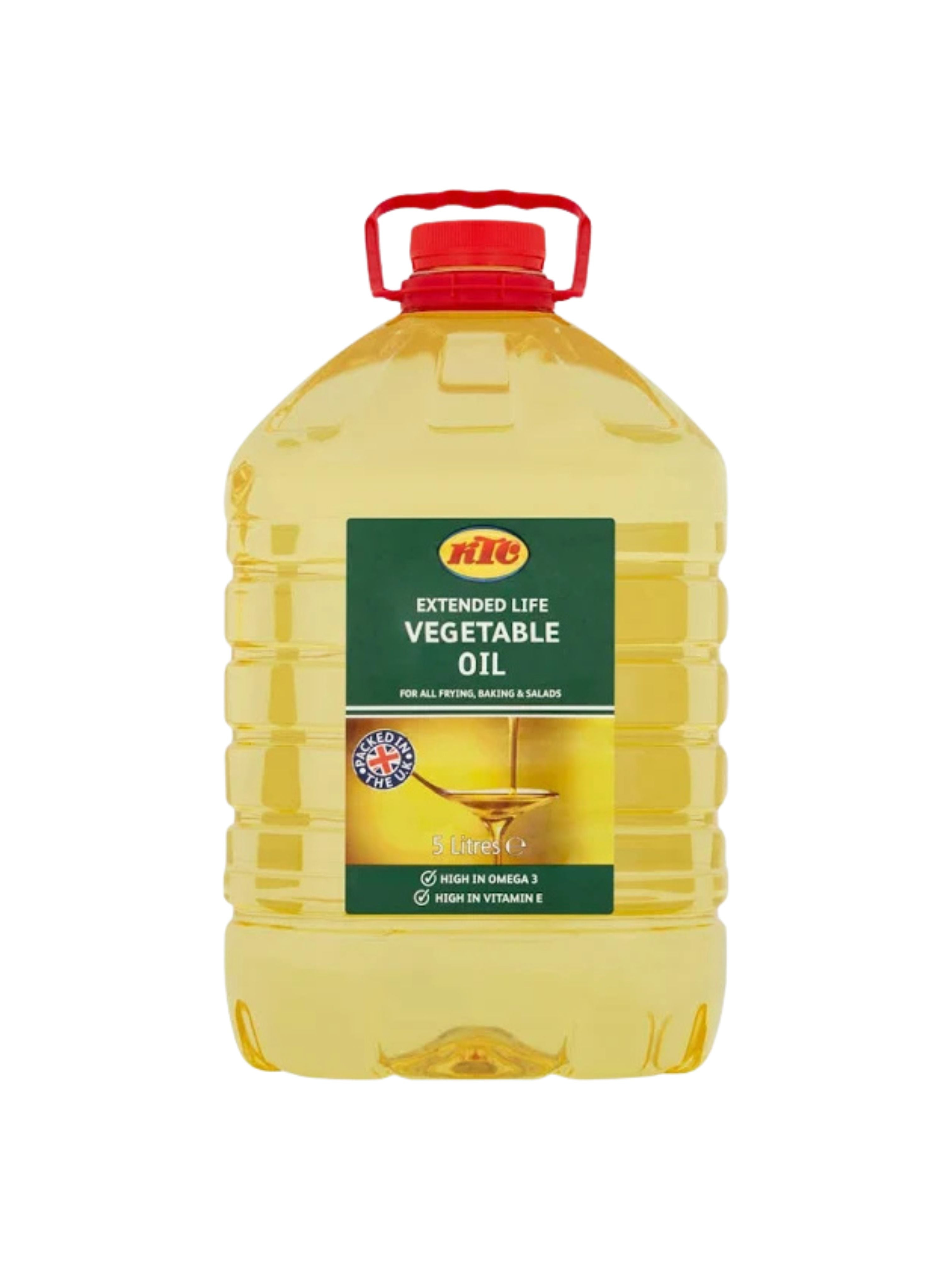 KTC Vegetable Oil 5L Red Lid