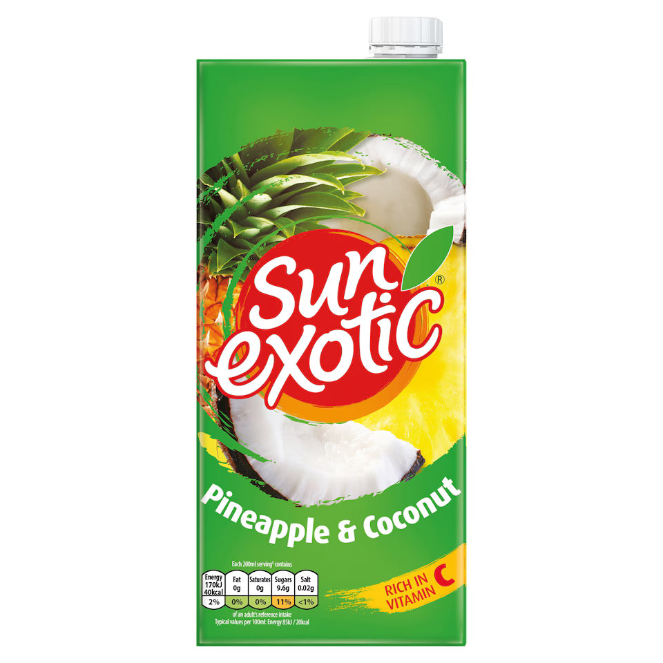 Sun Exotic Pineapple & Coconut 1Ltr