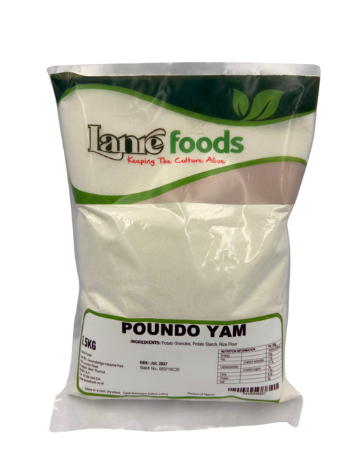 Lanre Foods Poundo Iyan 1.5Kg