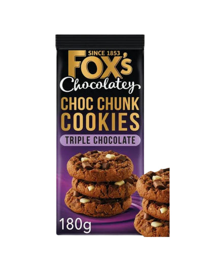 Fox Triple Chocolate Cookies 180G