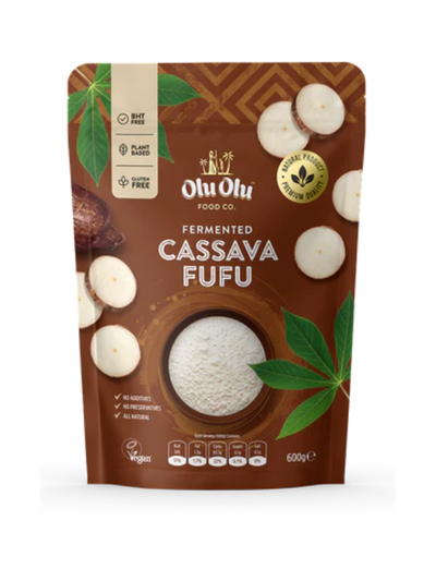 Olu Olu Cassava Fufu 1KG