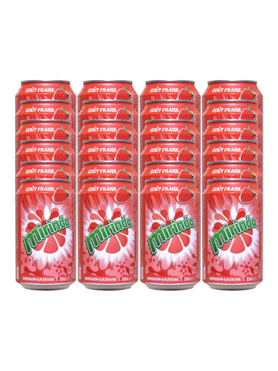 Mirinda Strawberry Cans 330Ml X 24 Cart