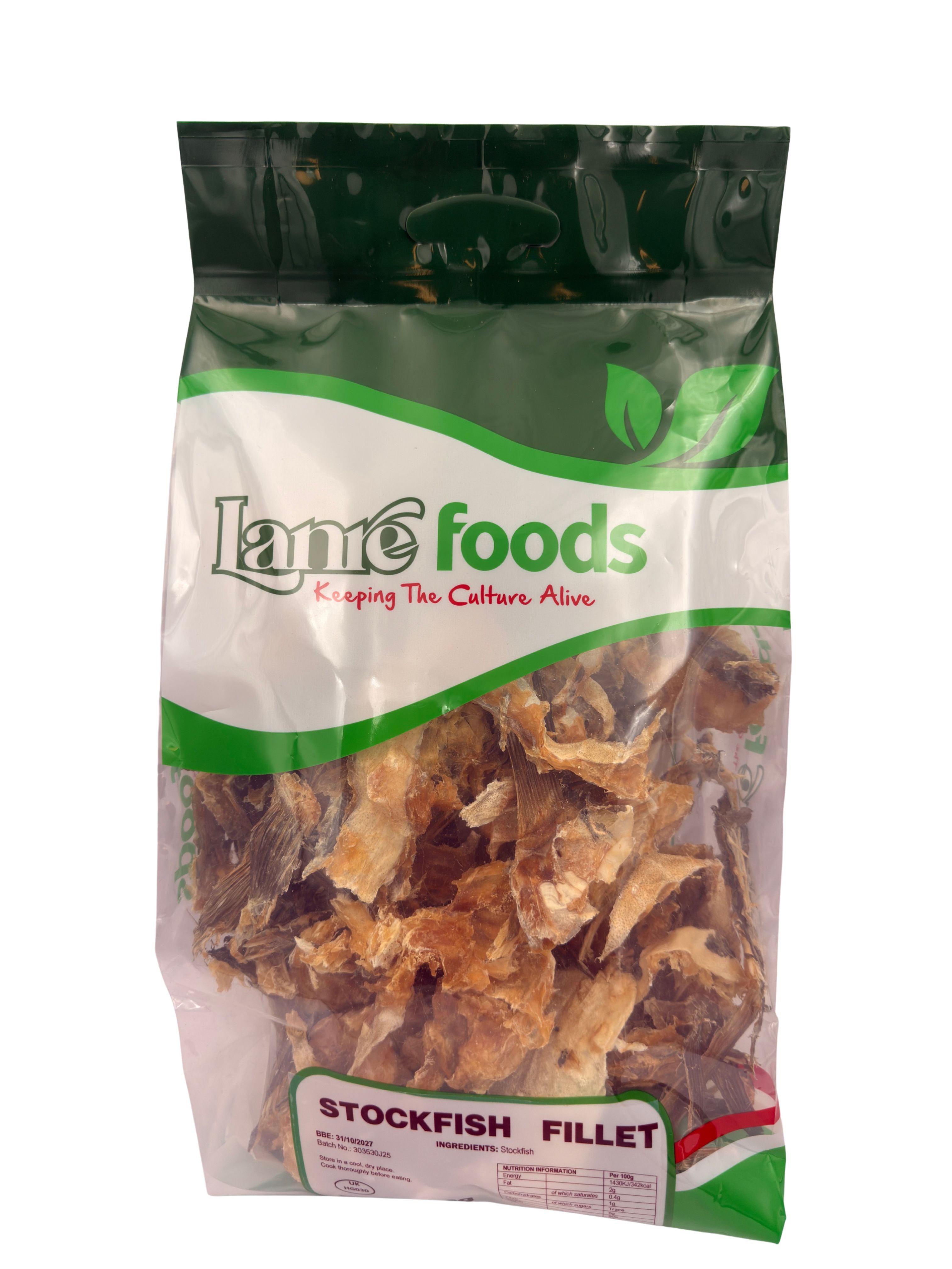 Lanre Foods Stockfish Fillet 750G