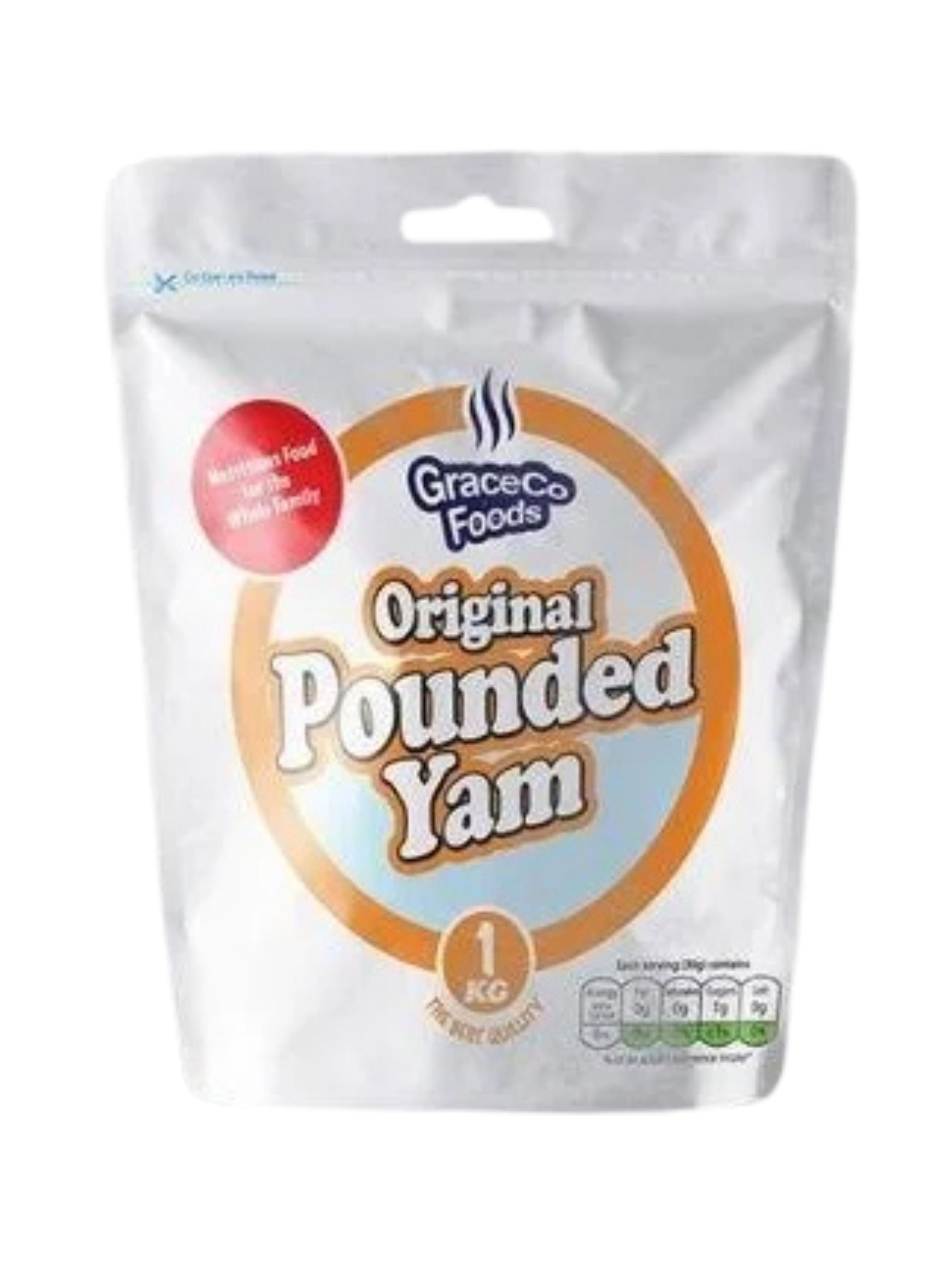 Graceco Pounded Yam 0.9Kg