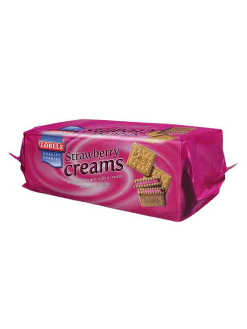 Lobels Strawberry Creams 150G