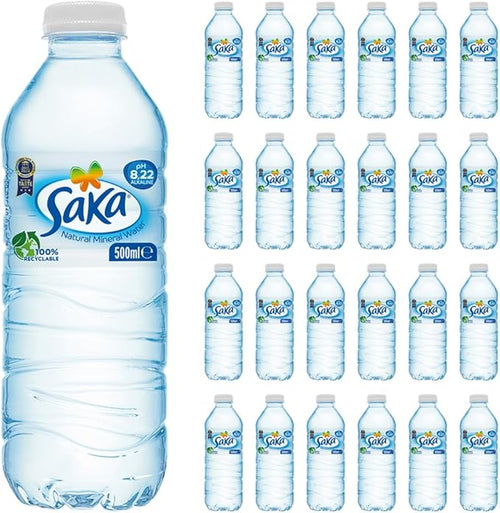 Saka Natural Mineral Water 24X 500Ml