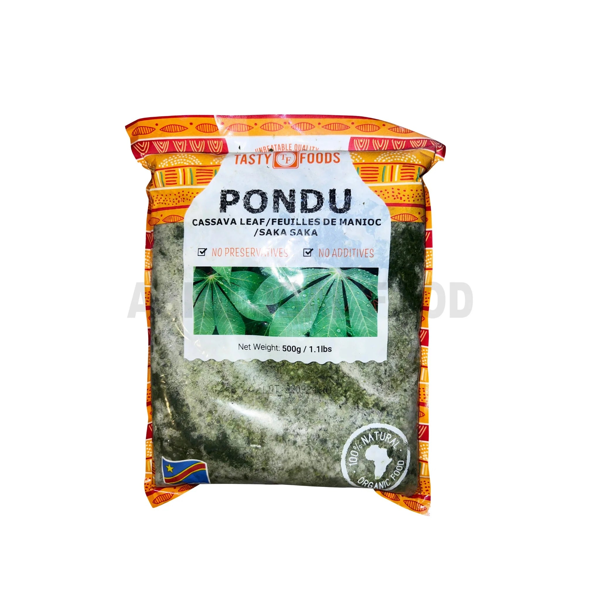 Tasty Foods Pondu 500G
