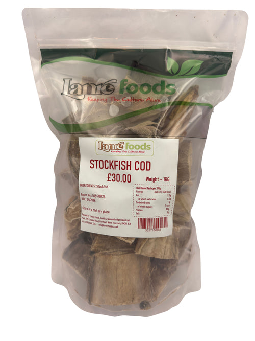 Lanre Foods Stockfish Cod 1Kg