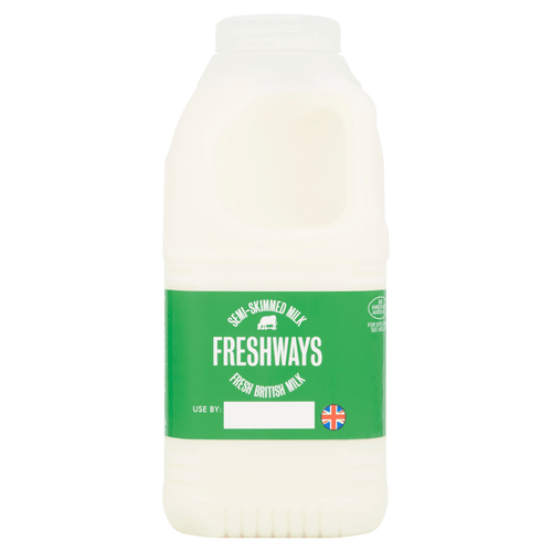 Freshways Semi Skimmed Fresh Milk 1Pint