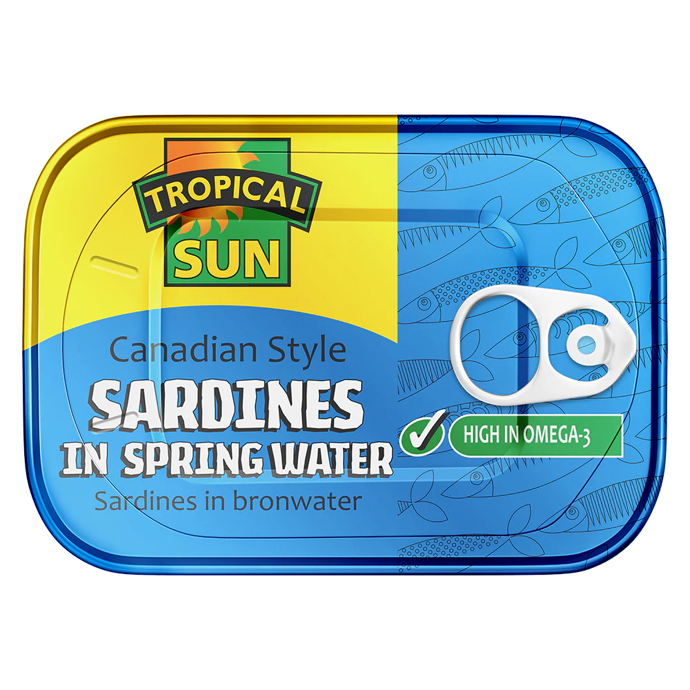 Tropical Sun Sardines Spring Water 106G