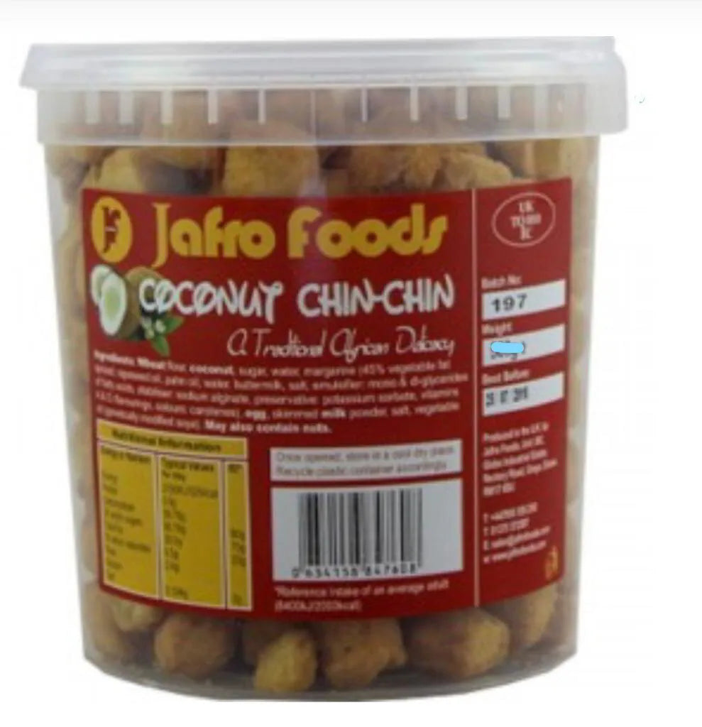 Jafro Foods Coconut Chin Chin 450G
