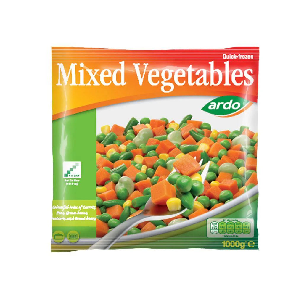 Ardo Mixed Veg 1000G