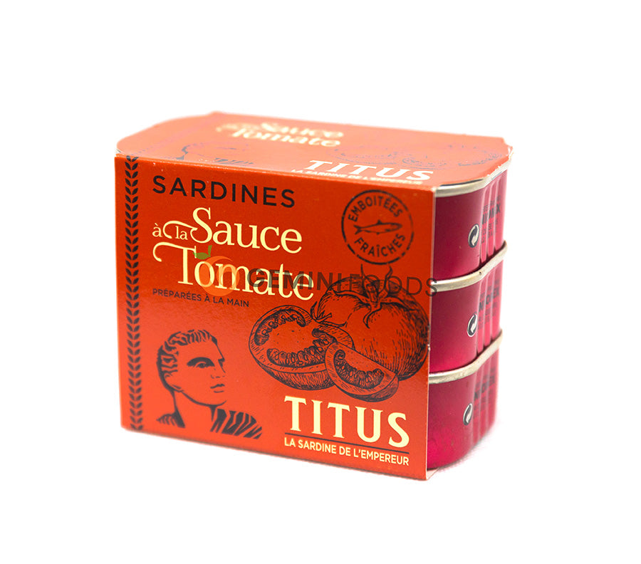 Titus Tomato Sardines 125G X 3