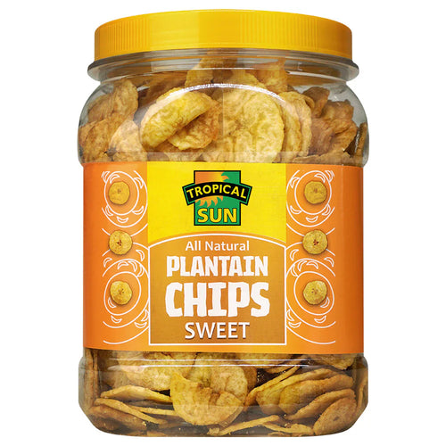 Tropical Sun Plantain Chips Sweet 450G