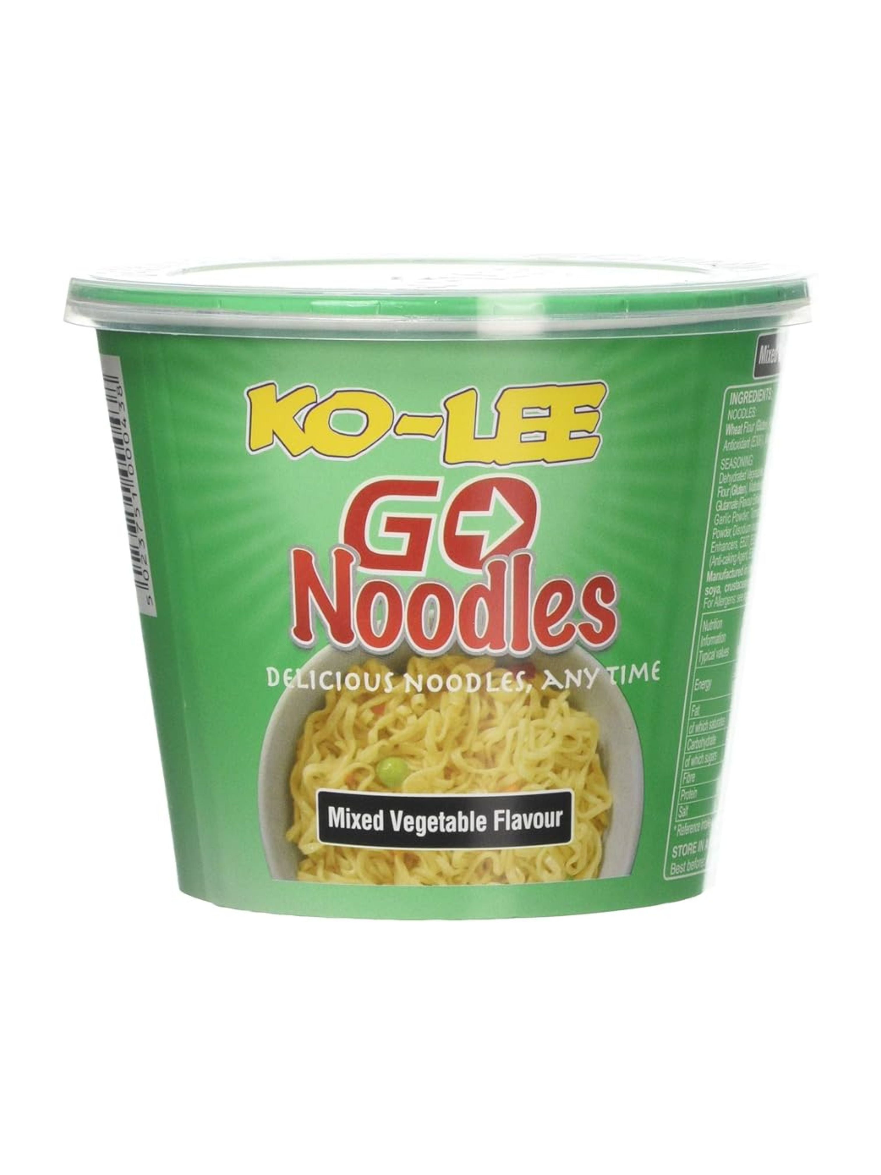 Ko-Lee Go Cup Noodles Mixed Vegetable Flavour 65gm
