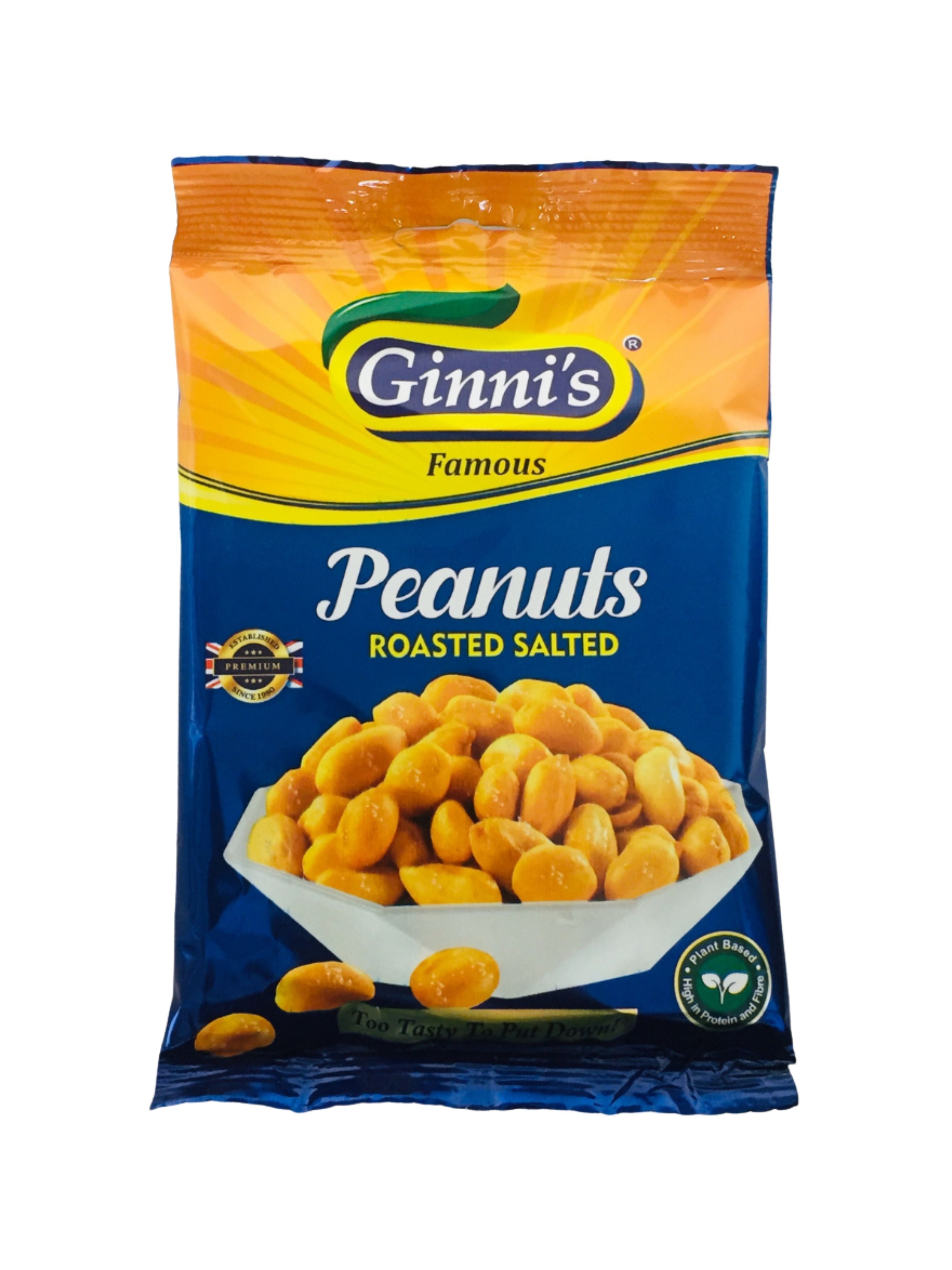 Ginnis Salted Roasted Peanut 90G