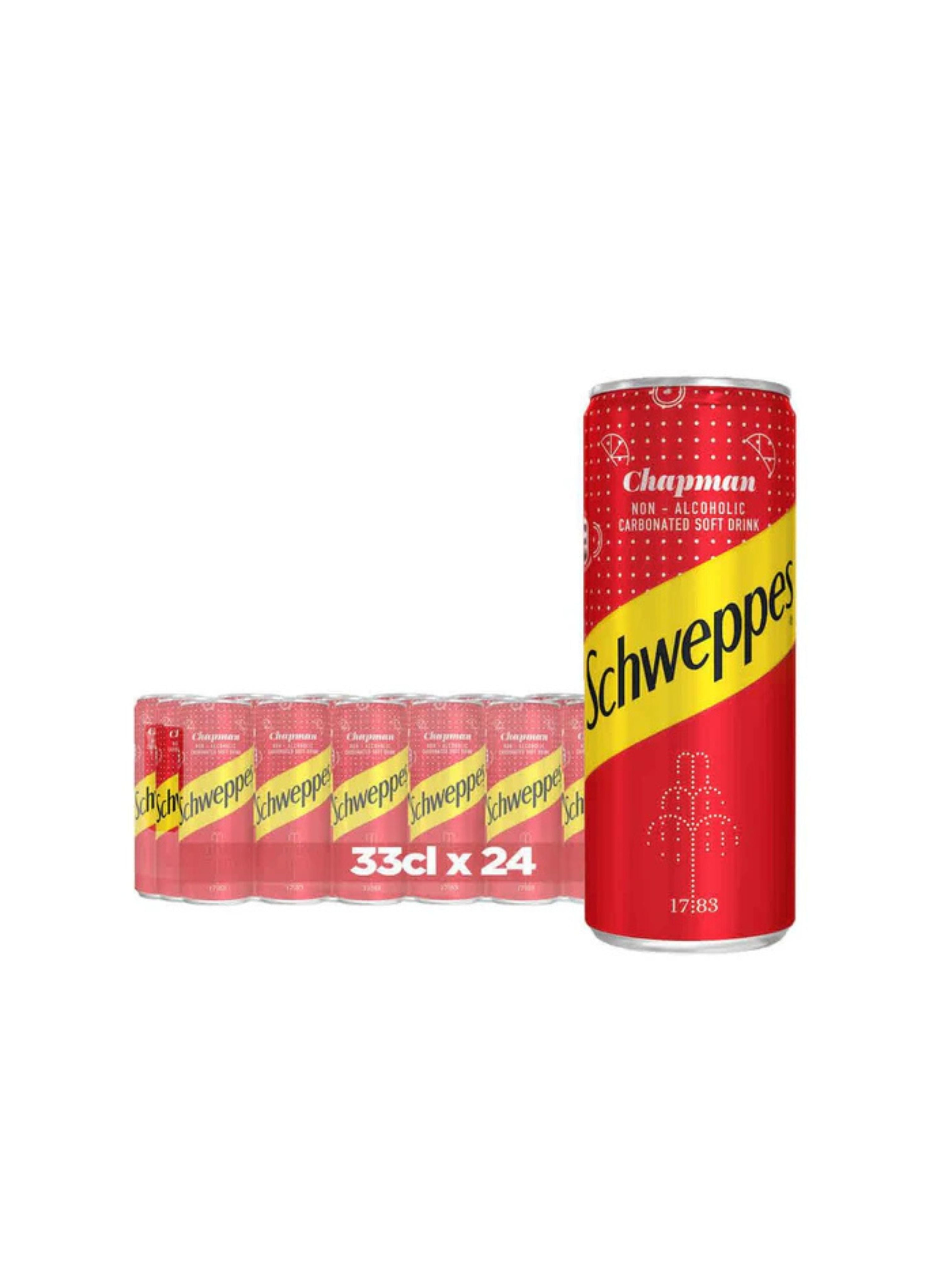 Schweppes Chapman 33Cl X 24 Carton
