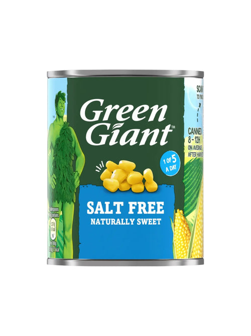 Green Giant Salt Free Sweetcorn 198G