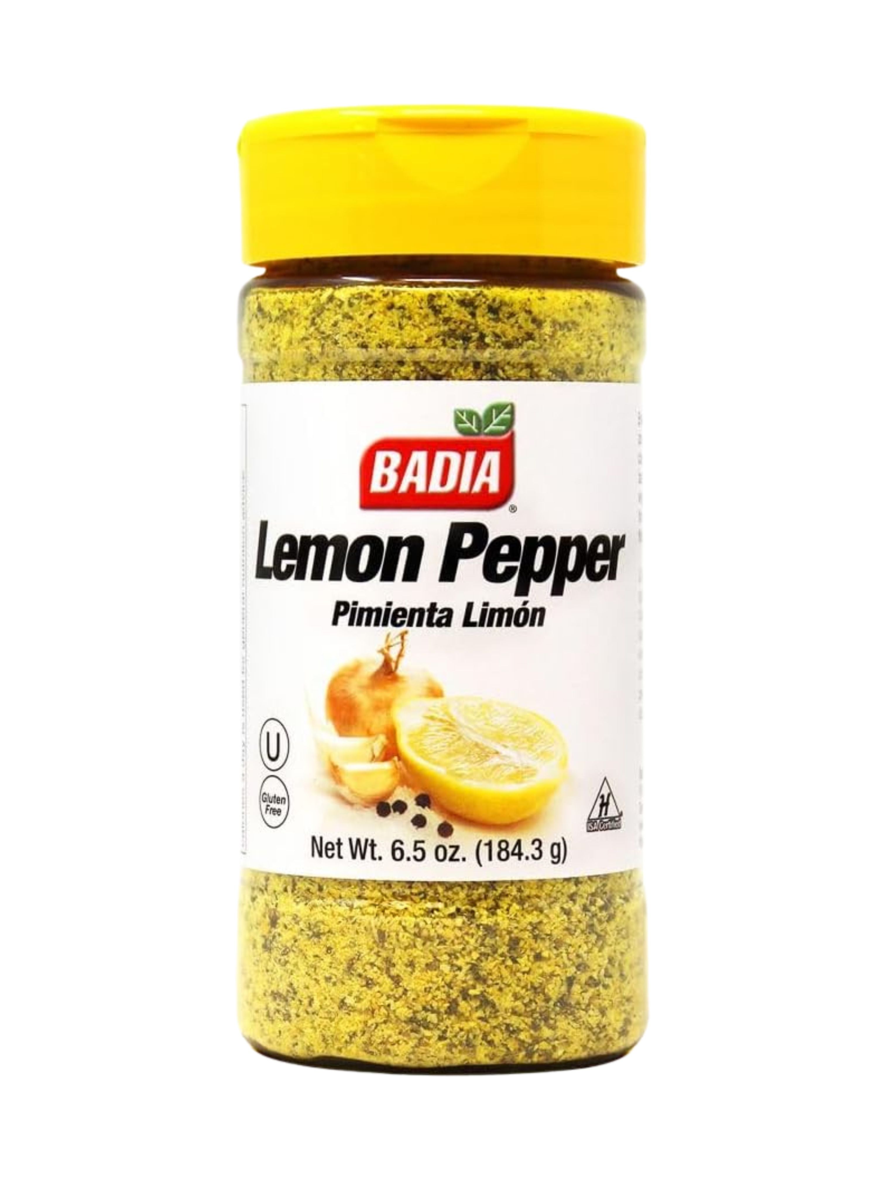Badia Lemon Pepper Seasoning 184Gx6 Sma