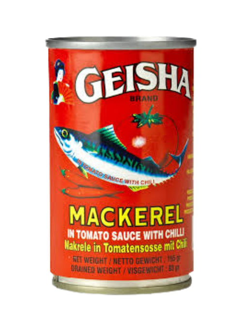 Geisha Mackerel Tomato With Chilli 425g