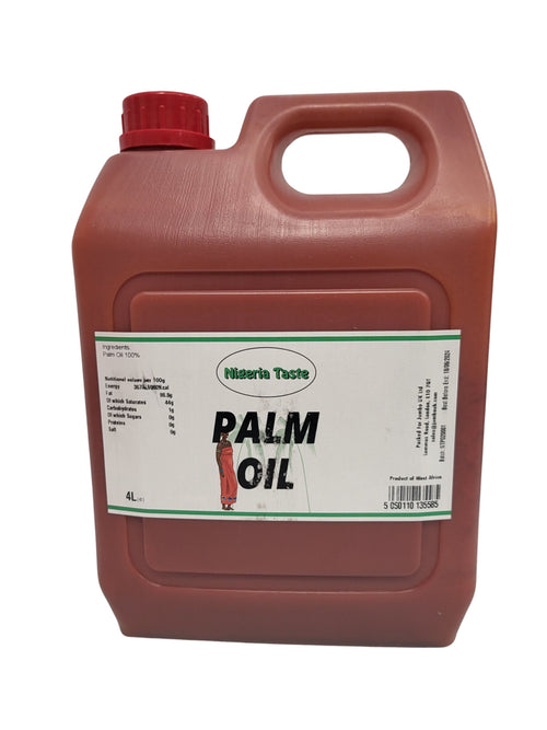 Nigeria Taste Palm Oil 4L