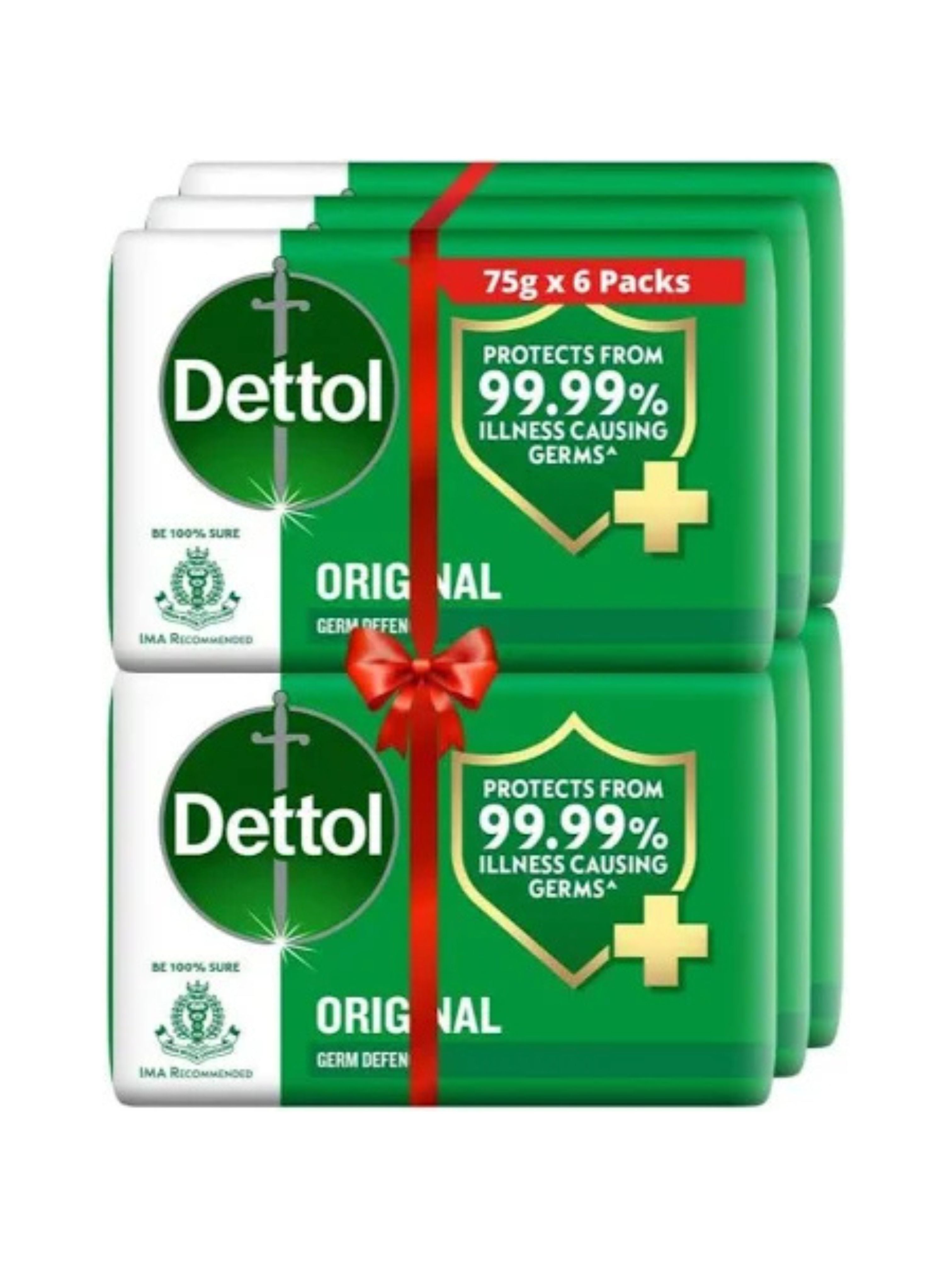 Dettol Soap 6X75G