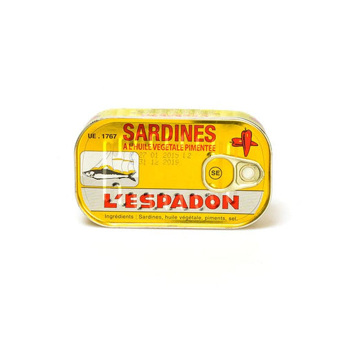 Lespadon Veg Oil Sardines 125G