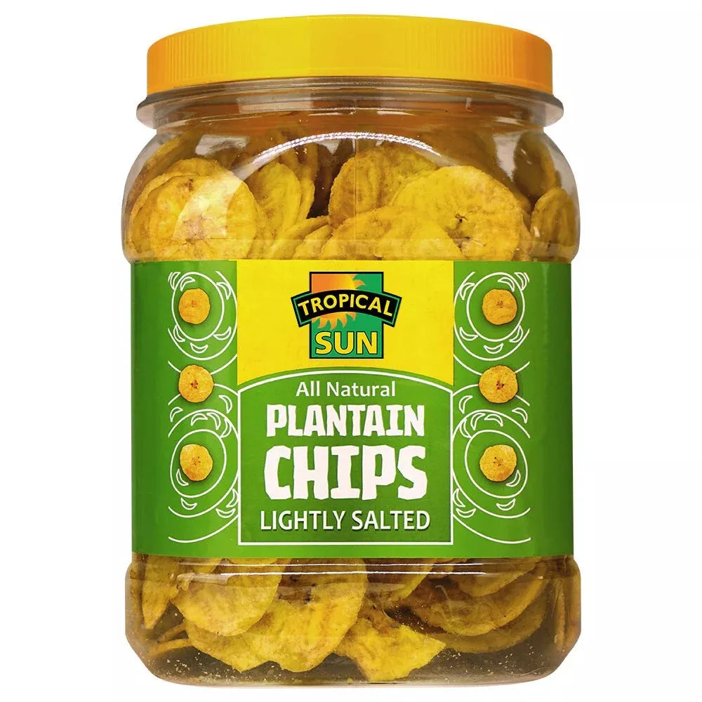 Tropical Sun Plantain Chips Lightly Salted 70G