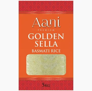 Aani Premium Golden Sella Rice 5Kg