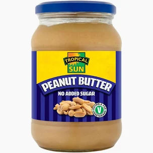 Tropical Sun Peanut Butter No Added Sugar 454G