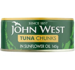 John West Tuna Chunks Sunflower 145G