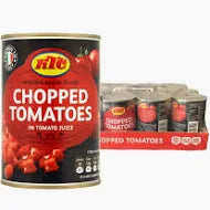KTC Chopped Tomatos 12 X 400G