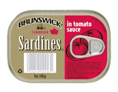 Brunswick Sardines Tomato Sauce 106G