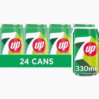 Cans 330Ml X 24 Carton 7Up